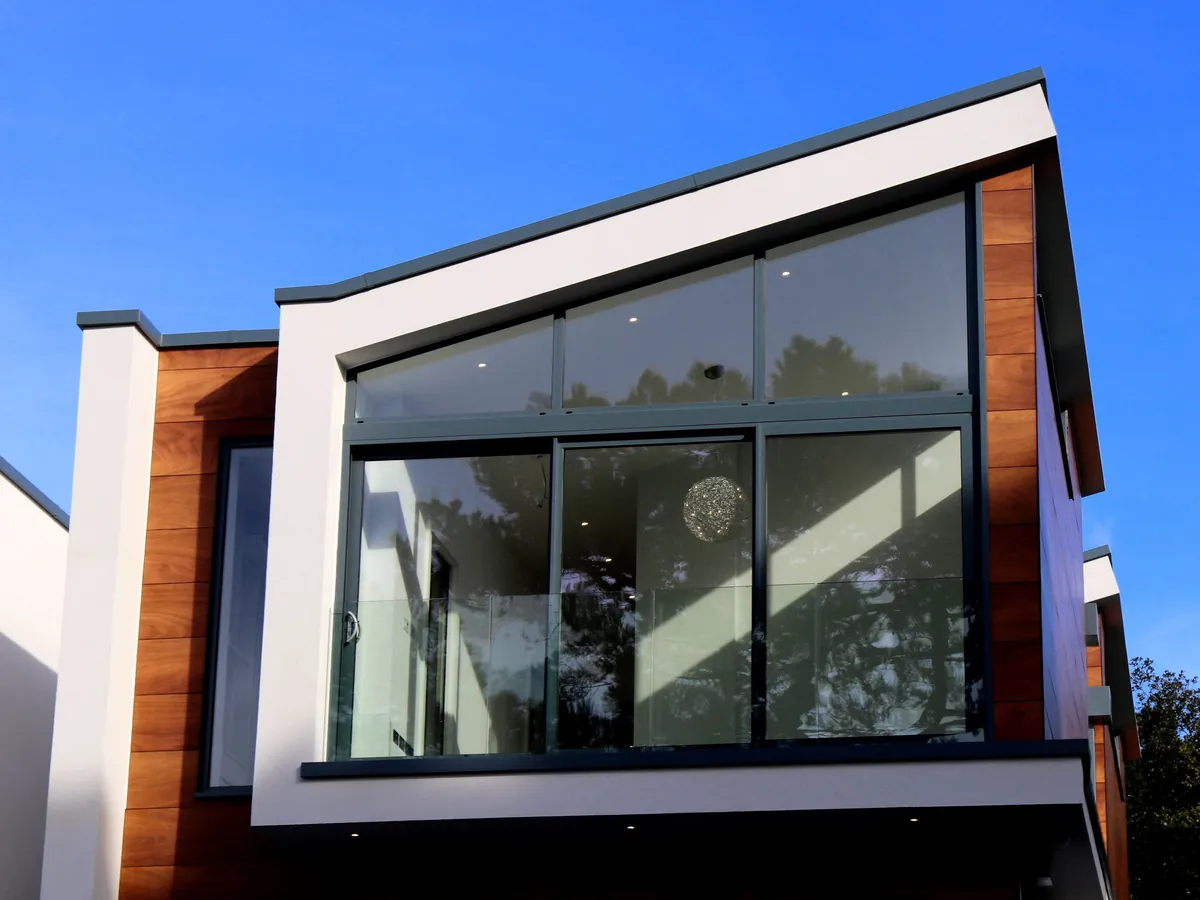 Modern flat roof