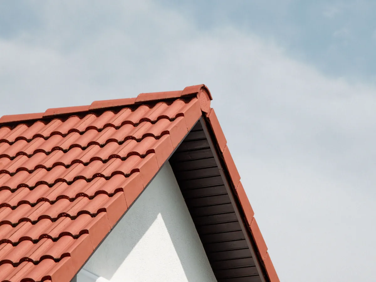 Tiled pitch roof